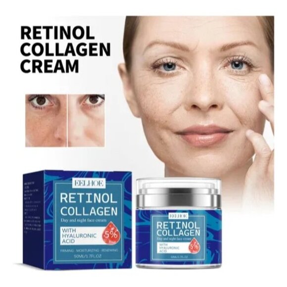 Retinol ✦ Collagen ✦ Hyaluronic Acid Cream ✦ 50ml ✦ Anti-Aging ✦ NWT - Picture 9 of 13